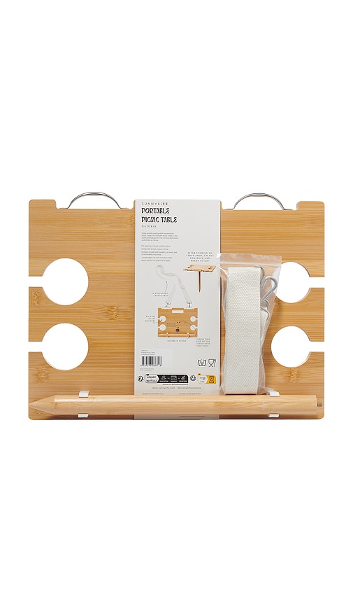  Sunnylife Picknicktisch Portable Picnic Table Le Weekend In Beige. 