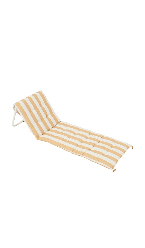 Sunnylife CHAISE DE PLAGE RECLINING BEACH CHAIR en Yellow 158 €
