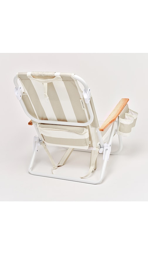  Sunnylife Strandstuhl Deluxe Beach Chair In Cream. 