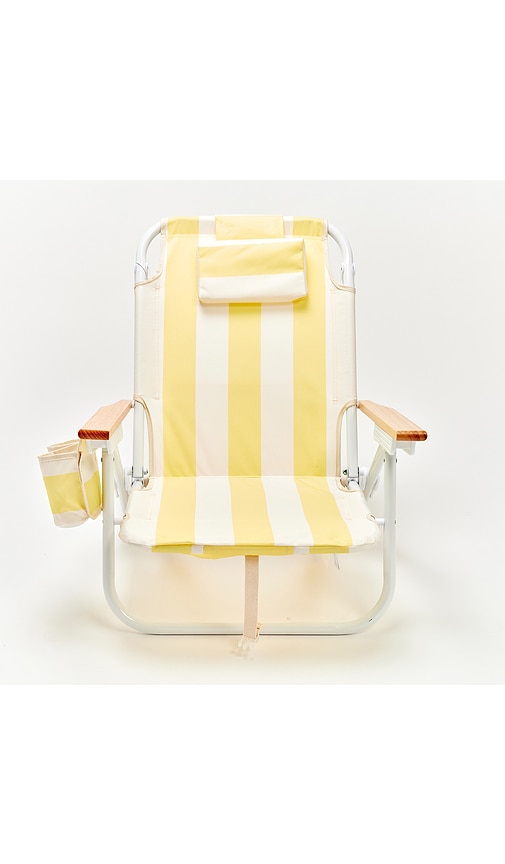  Sunnylife Strandstuhl Deluxe Beach Chair In Yellow. 