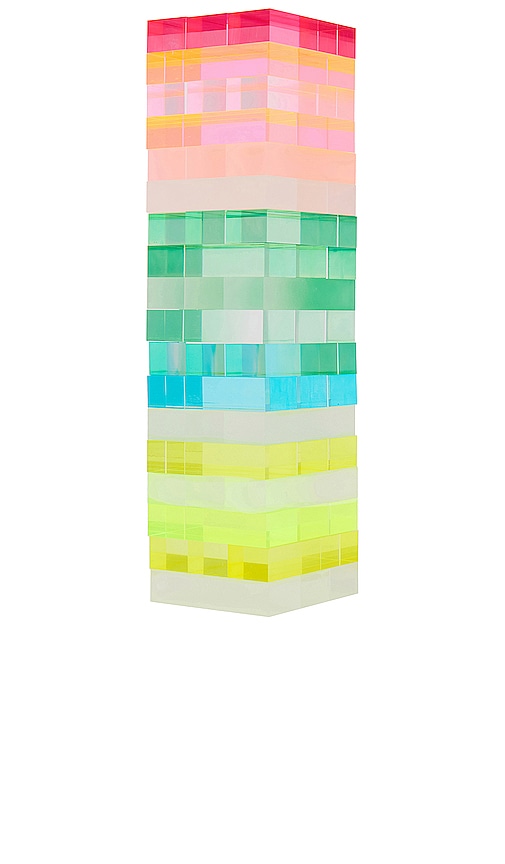 Sunnylife Ombre Lucite Jumbling Tower