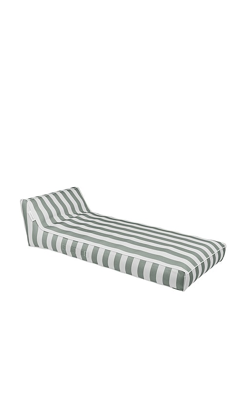 Sunnylife Luxe Lounger In Green
