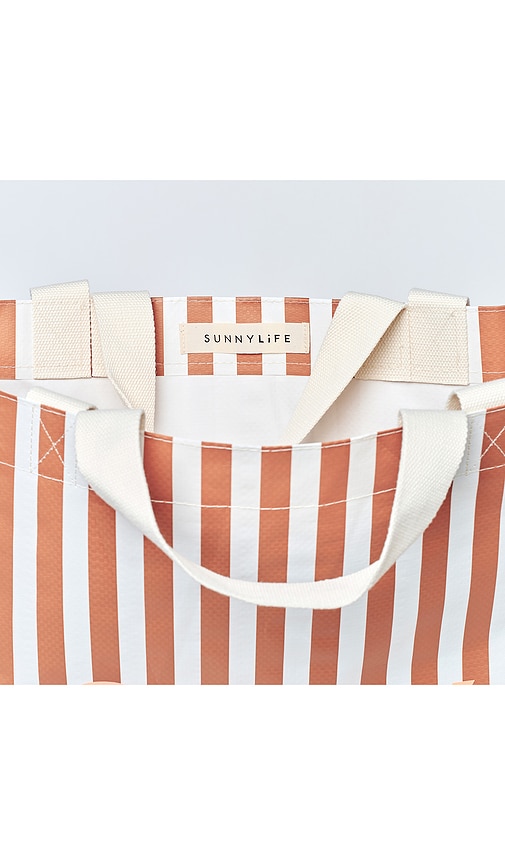  Sunnylife Strandtasche Carryall Beach Bag In Burnt Orange. 