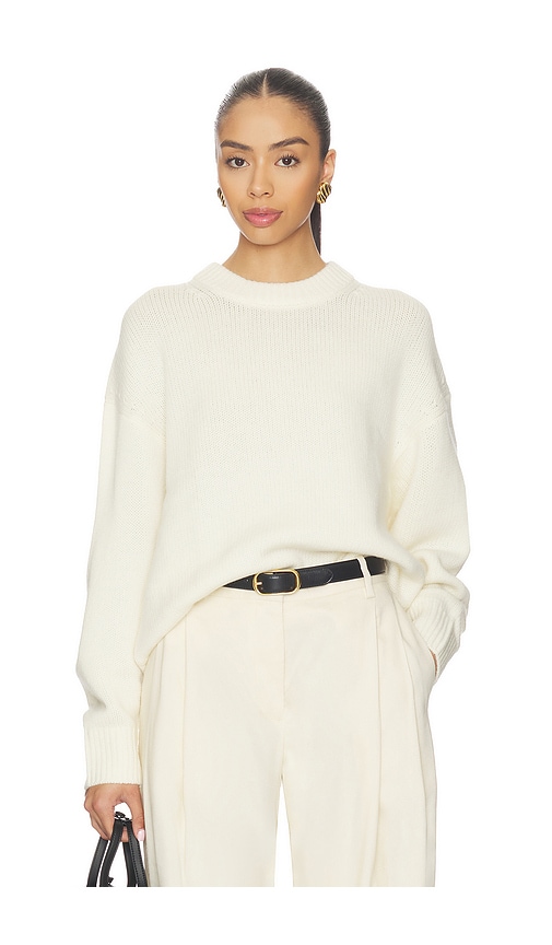 Sold Out Nyc The Cashmere Signature Crew In White