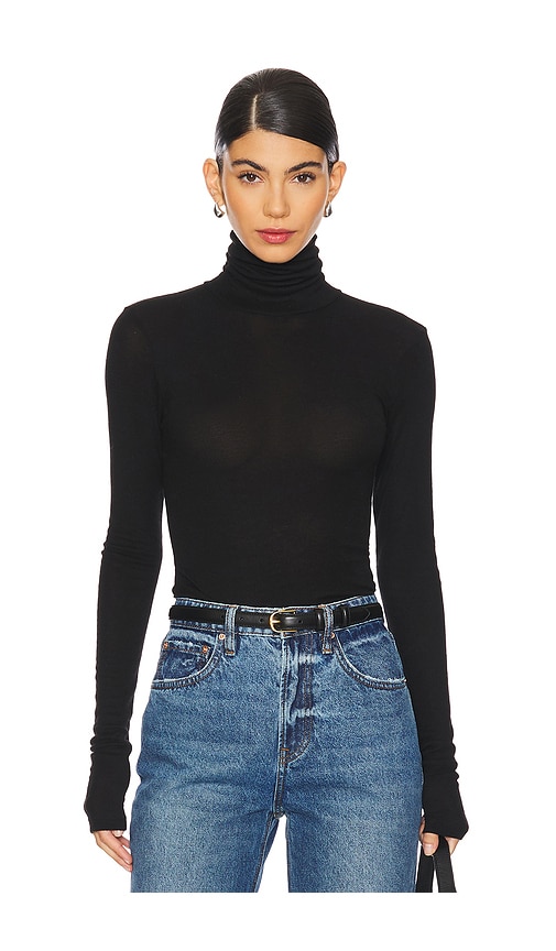 Sold Out NYC The Cashmere Turtleneck in Black