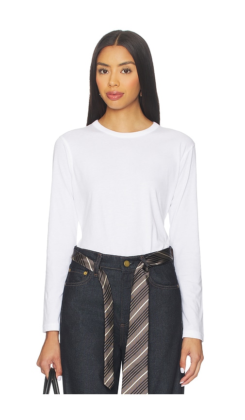 Sold Out Nyc Long Sleeve Perfect Tee In White