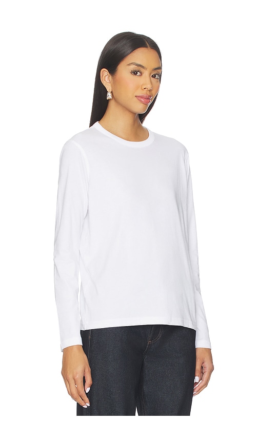 Sold Out Nyc Long Sleeve Perfect Tee In White