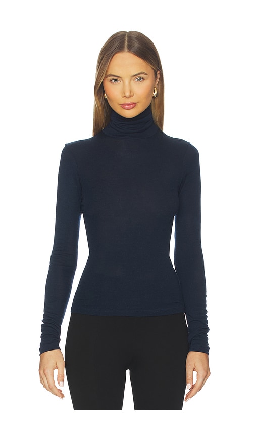 Sold Out NYC Cashmere Turtleneck in Navy