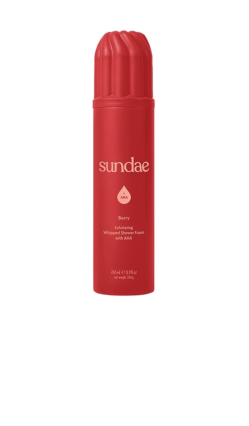 Sundae Body Exfoliating Shower Foam In Purple