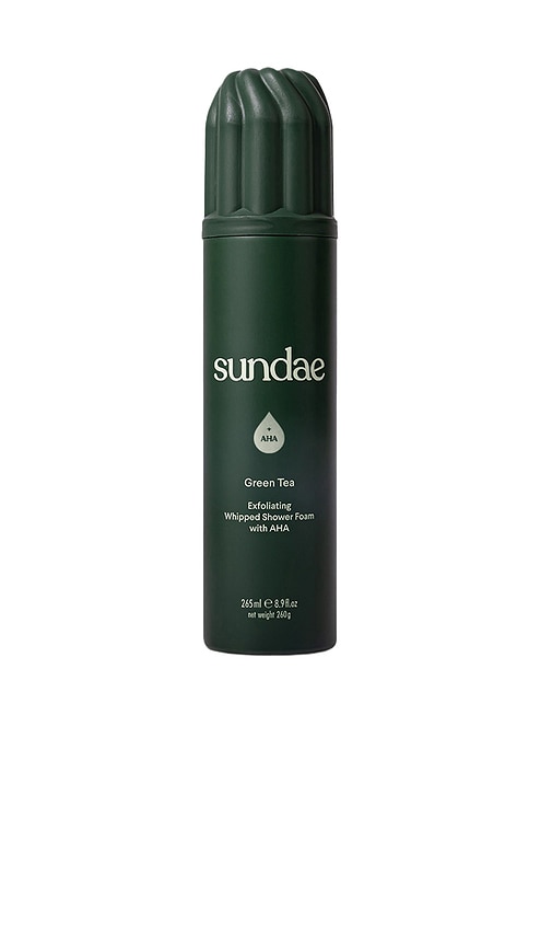 Sundae Body Exfoliating Shower Foam In Green