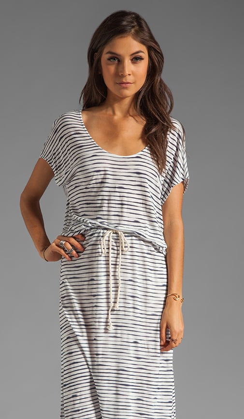 Syrah Stripe Jersey Dress