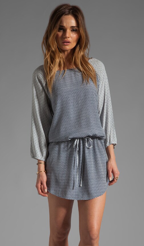 Analee Mixed Geo Dress