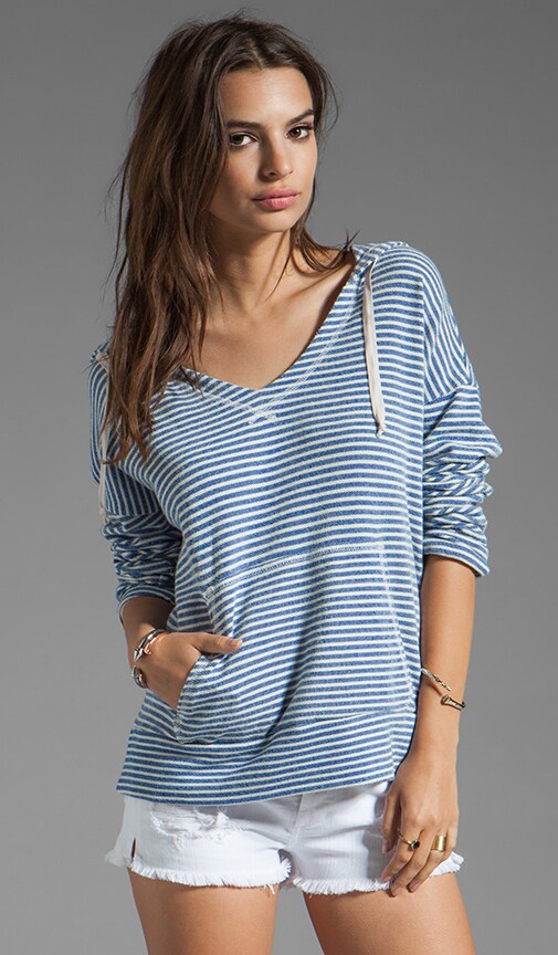 Evita Striped Hoodie