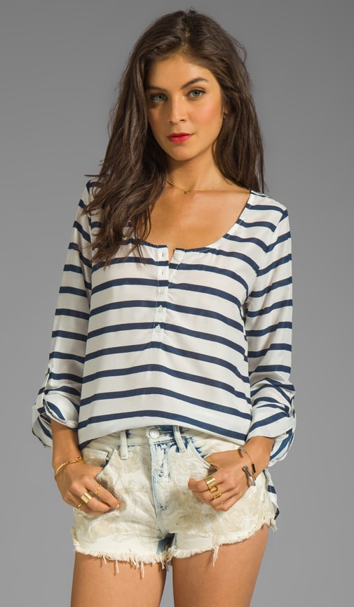 Kelso Striped Henley