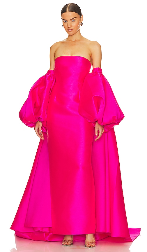 関税込【SOLACE LONDON】The Lea Maxi Dress in Soft Pink Black The Lea Maxi Dress in Black and Blush – Solace London