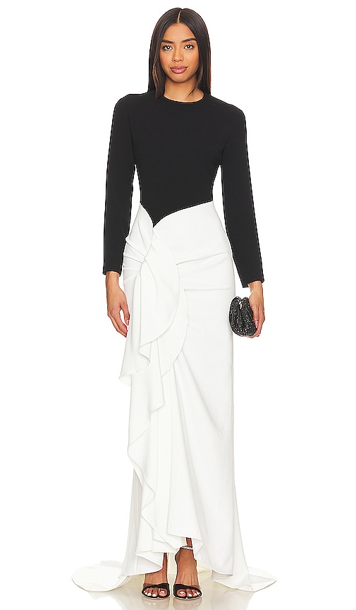 【SOLACE LONDON】キャンディクリスタルマキシドレスブラック The Citra Maxi Dress in Black – Solace London