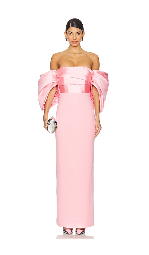SOLACE London Aria Maxi Dress in Soft Pink | REVOLVE SOLACE London Aria Maxi Dress in Soft Pink | REVOLVE