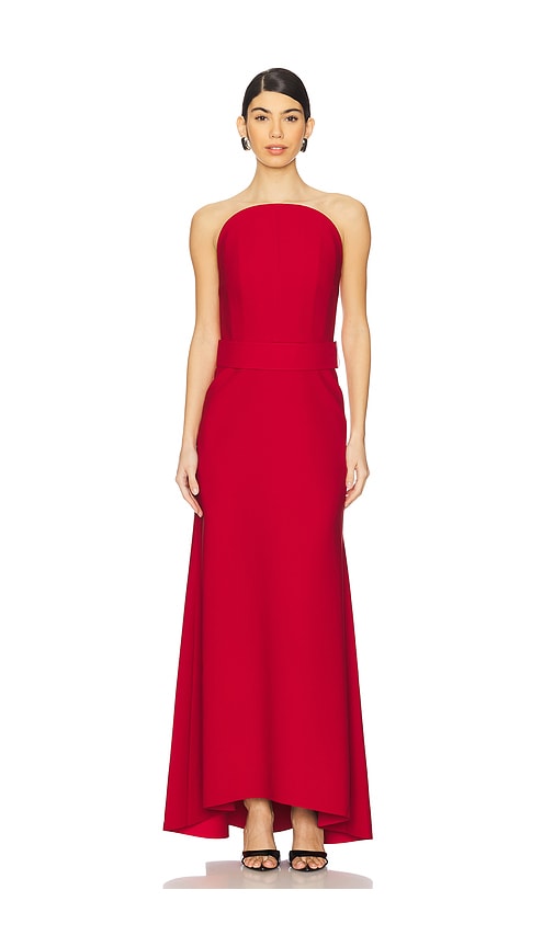 関税込【SOLACE LONDON】The Mirabelle Maxi Dress in Ruby 関税込【SOLACE LONDON】The Mirabelle Maxi Dress in Ruby The