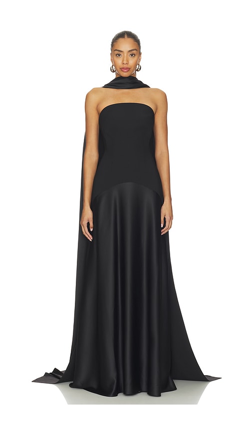 maxi black fit and flare dresses Fit & Flare Button Front Maxi Dress