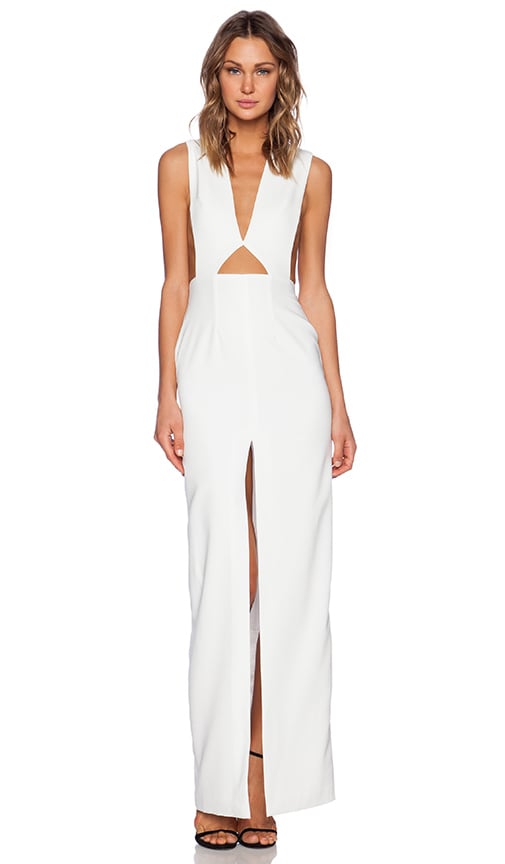 solace london white gown