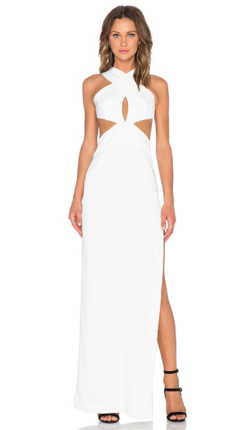 solace london white dress