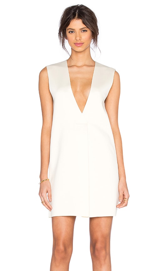 SOLACE London Tayla Dress in Ivory | REVOLVE