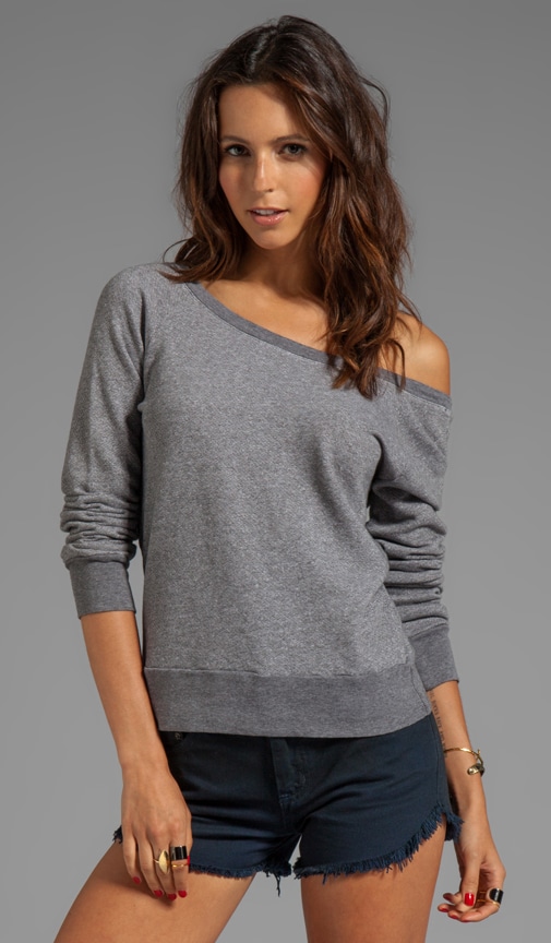 French Terry V Back Sweatshirt