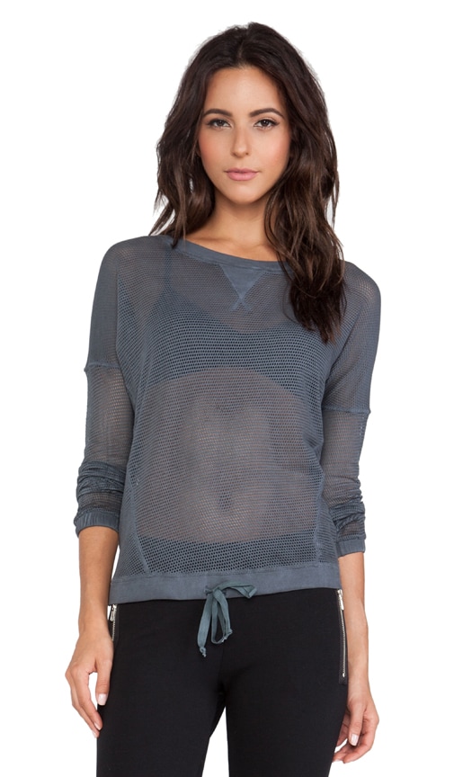 So Low Mesh Sweatshirt