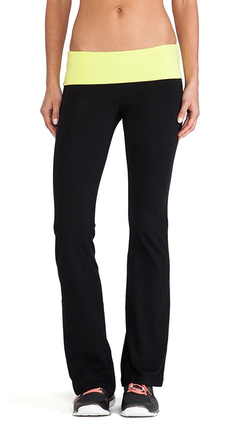 Fold Over Boot Cut Pant