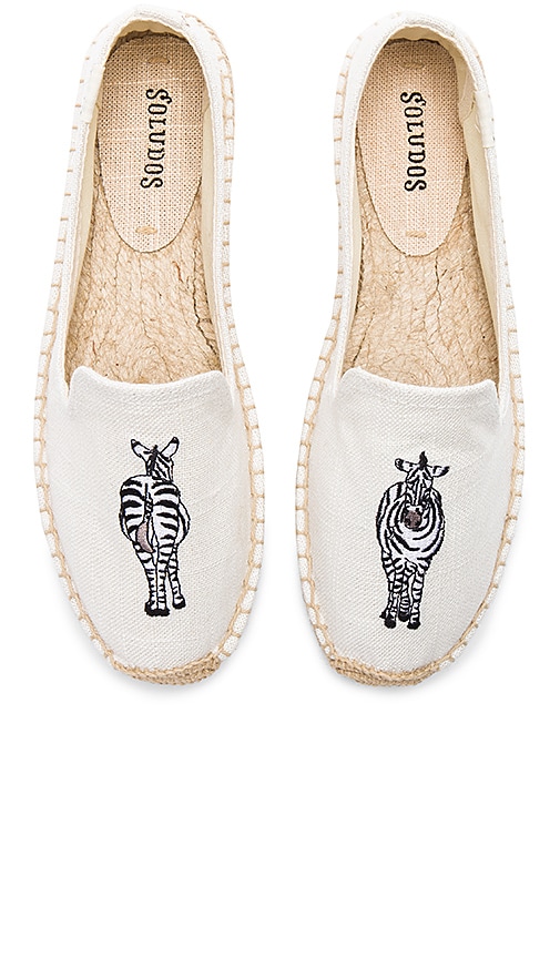 Zebra Smoking Slipper