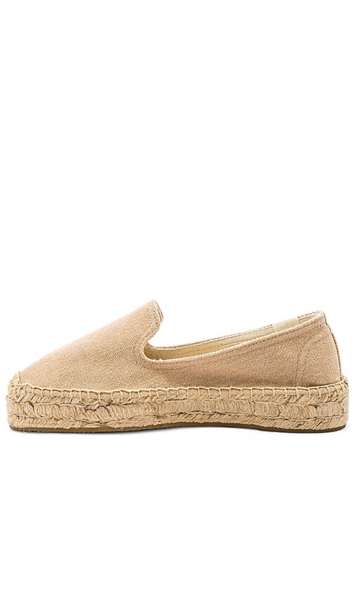 canvas platform smoking slipper
