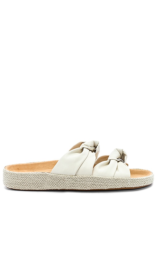 soludos knotted slide sandal