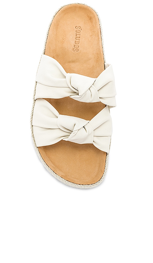 soludos knotted summer slide