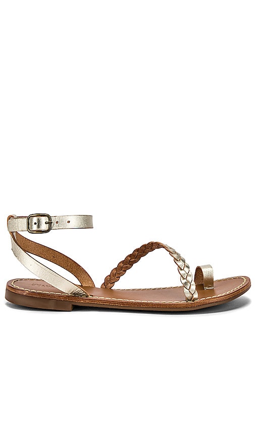 Soludos Madrid Sandal in Platinum | REVOLVE