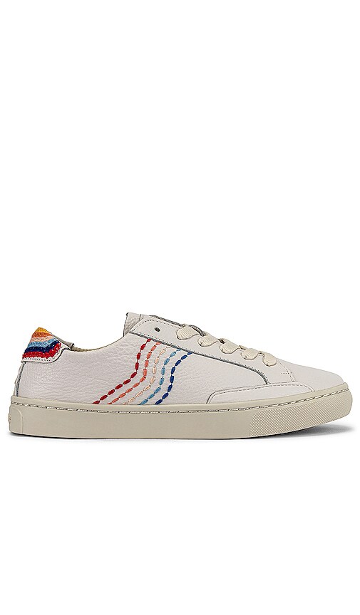 soludos retro stripe sneaker