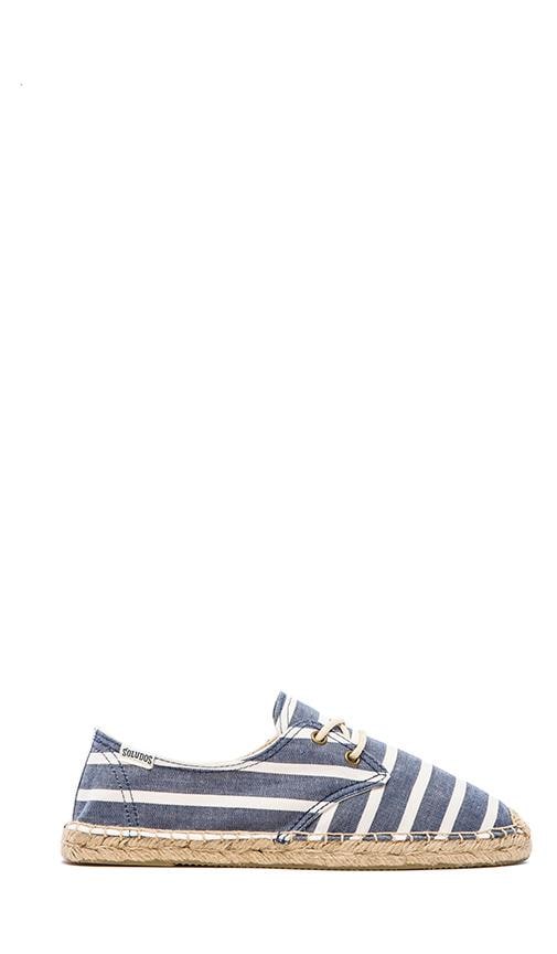 Derby Lace Up Classic Stripe
