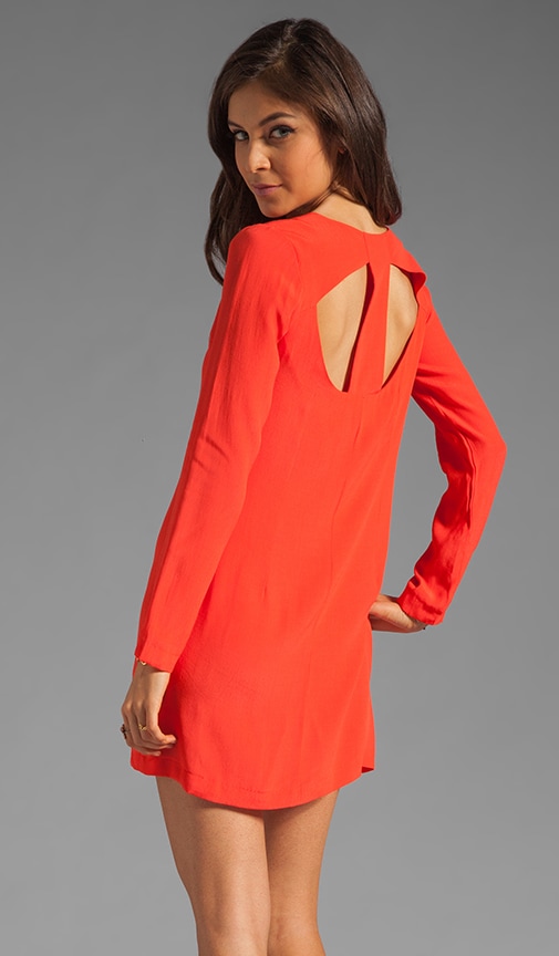 L/S 'T' Back Dress