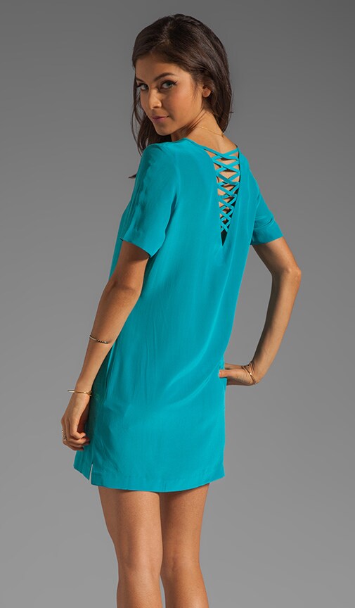 silk tee dress