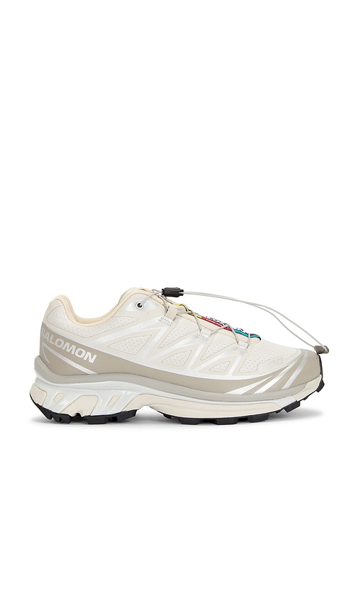 Salomon XT-6 Sneaker in Rainy Day, Paloma & Footwear Silver | REVOLVE