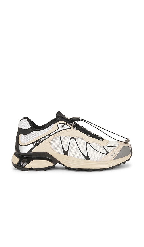 Salomon XT-Whisper Sneaker in Black, Almond Milk and Ftw Silver