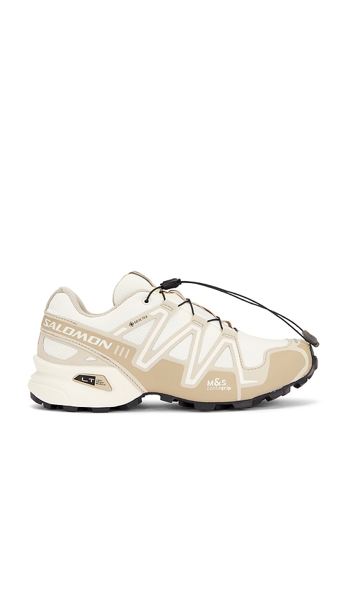 Salomon Speedcross 3 GTX Sneaker in Vanilla Ice, White Pepper