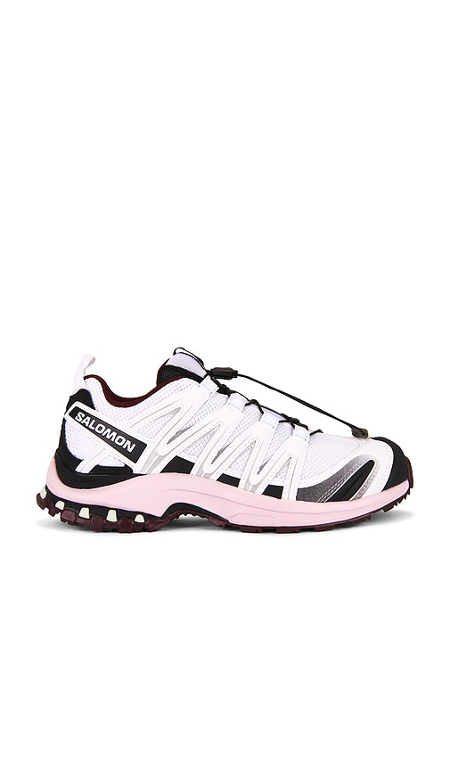 Salomon XA Pro 3D Sneaker in White, Black & Fairy Tale