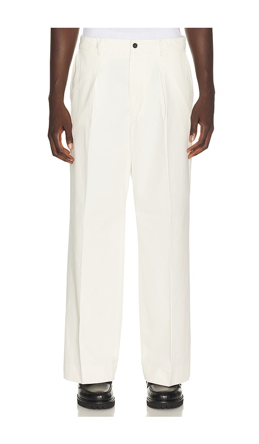 Second / Layer Saico Trouser In White