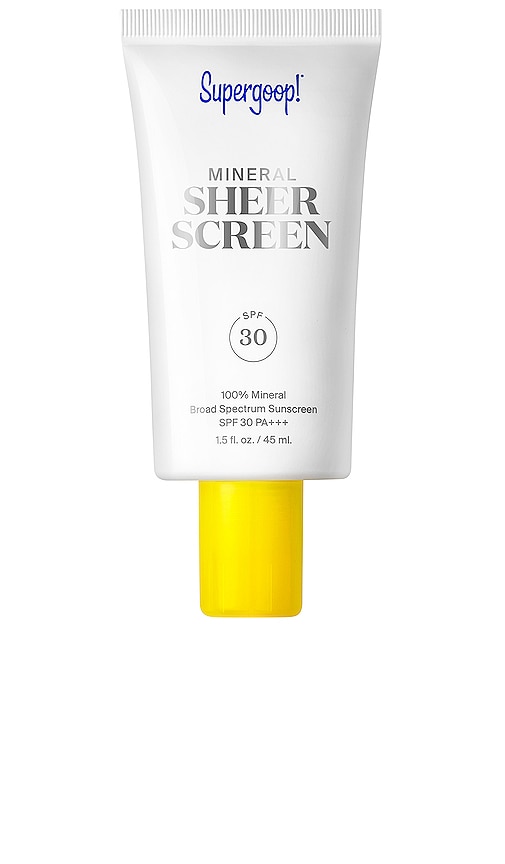 SUPERGOOP MINERAL SHEERSCREEN SPF 30,SOOR-WU108