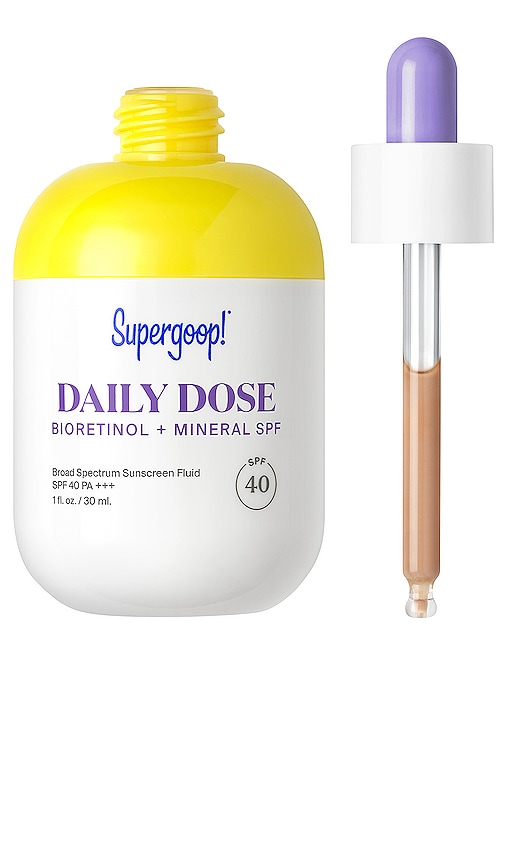 Shop Supergoop Daily Dose Bioretinol + Mineral Spf 40 In Beauty: Na