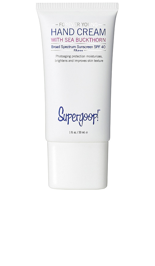 Supergoop! Forever Young Hand Cream SPF 40 1 oz