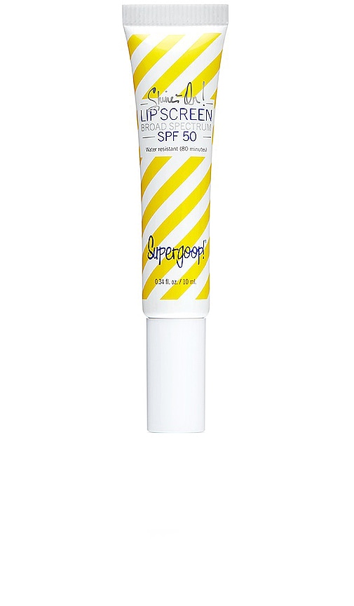 supergoop shine on lip screen broad spectrum spf 50