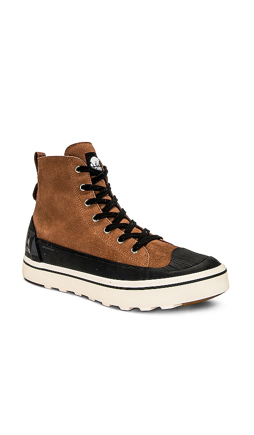 Shop Sorel Cheyanne Metro Ii Sneak In Velvet Tan & Black