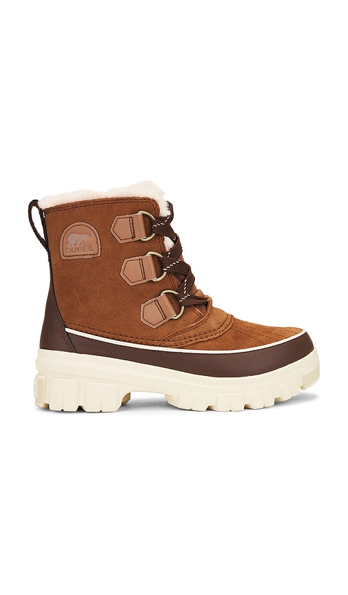 Sorel Women's Torino V Waterproof Snow Boots In Velvet Tan & Tobacco