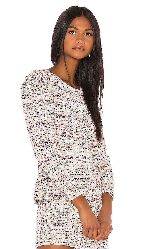 Song of Style Elma Jacket Top in Rainbow Multi